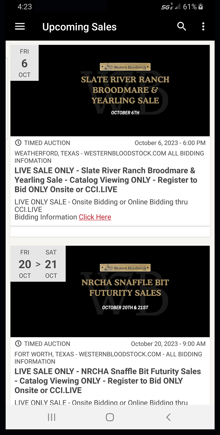 Apps Western Bloodstock, Ltd.